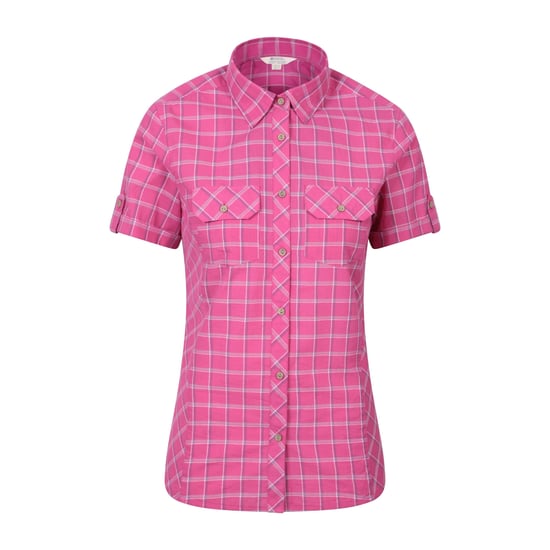 Mountain Warehouse Dames/Dames Katoenen Vakantie Shirt (Helder Roze) - Image 1