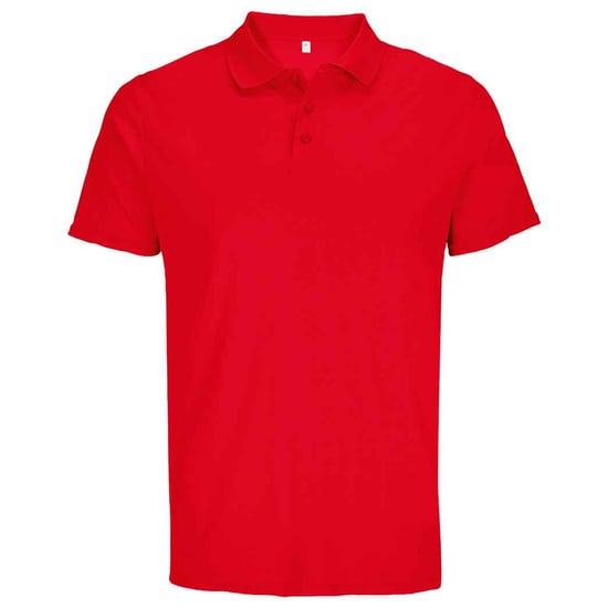 SOLS Unisex Volwassen Pitcher Gerecycled Polyester Polo Shirt (Rood) - Image 1