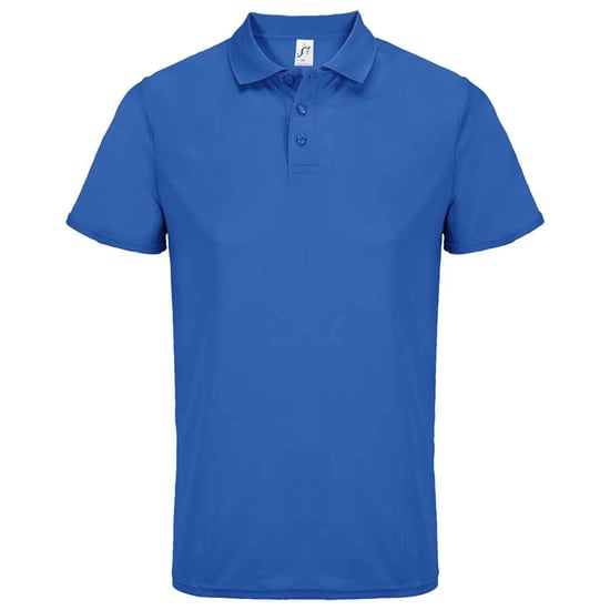 SOLS Unisex Volwassen Pitcher Gerecycled Polyester Polo Shirt (Koninklijk Blauw) - Image 1