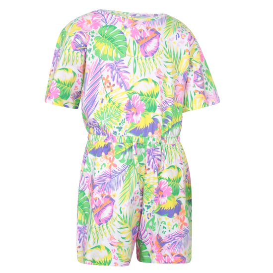 Mountain Warehouse Playsuit met klaproosmotief voor kinderen/Kinderen (Koraal) - Image 3