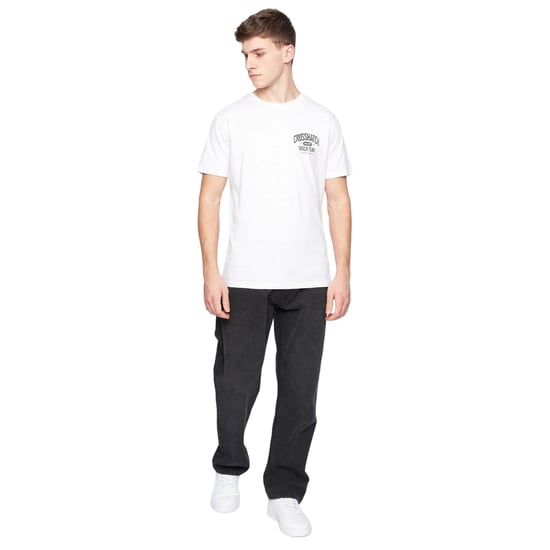 Crosshatch Heren Tillman Stone Wash Baggy Jeans (Zwart) - Image 1