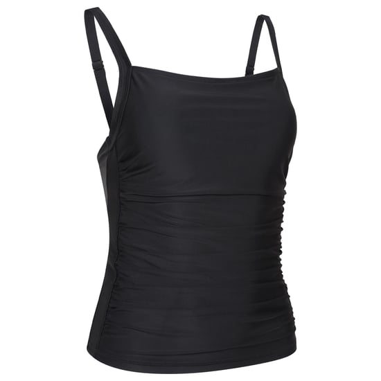 Mountain Warehouse Dames Effen Buik Controletankini Top (Zwart) - Image 3