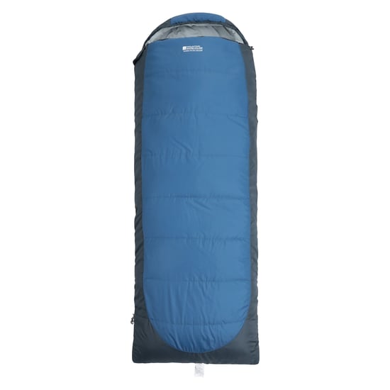 Mountain Warehouse Microlite 500 Rechthoekige Slaapzak (Donkerblauw) - Image 1