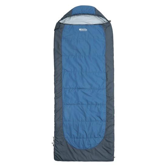 Mountain Warehouse Microlite 500 Rechthoekige Slaapzak (Donkerblauw) - Image 4
