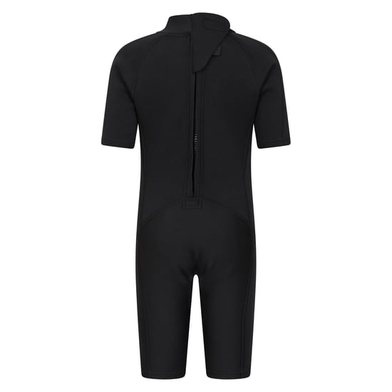 Mountain Warehouse Wetsuit met kort logo voor kinderen/kids (Zwart) - Image 2