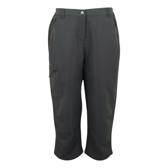 Regatta Dames/Dames Chaska III Walking Capri Cropped Broek (Afdichting Grijs) - Image 1