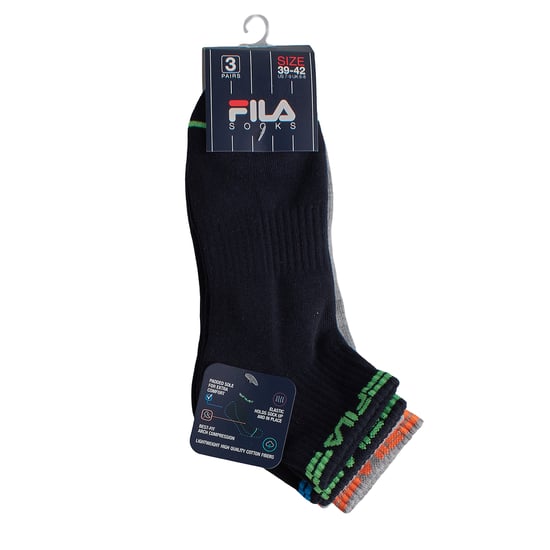 3er-Pack Viertelsocken F2523 für Damen und Herren - Image 5