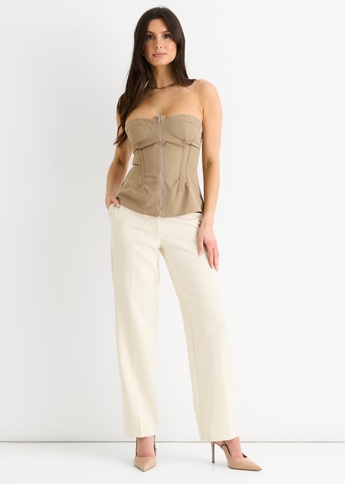 Stone Naad Detail Bandeau Top - Image 1