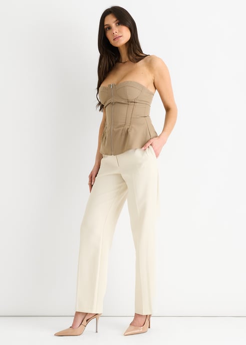 Stone Naad Detail Bandeau Top - Image 3