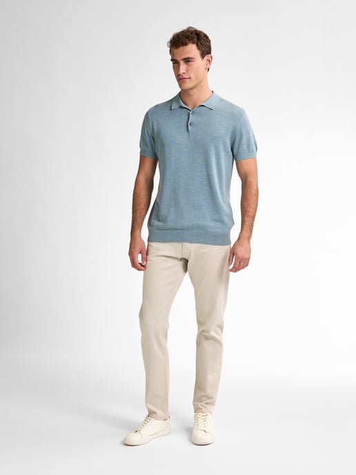 Petrol Industries - Heren Gebreide Polo Ocean - Blauw - Image 5