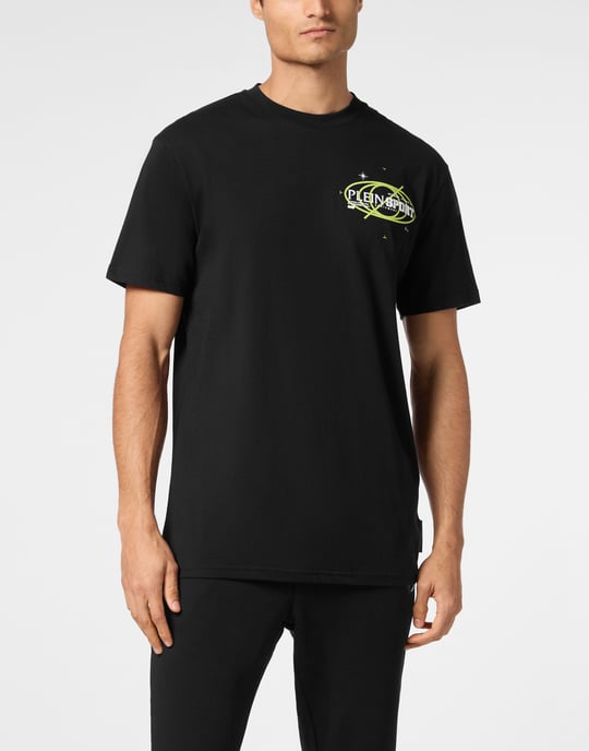 Plein Sport Cotton T-Shirt Round Neck Ss Logos - Image 2