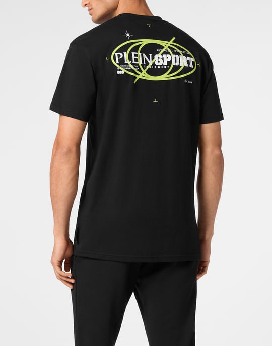 Plein Sport Cotton T-Shirt Round Neck Ss Logos - Image 5