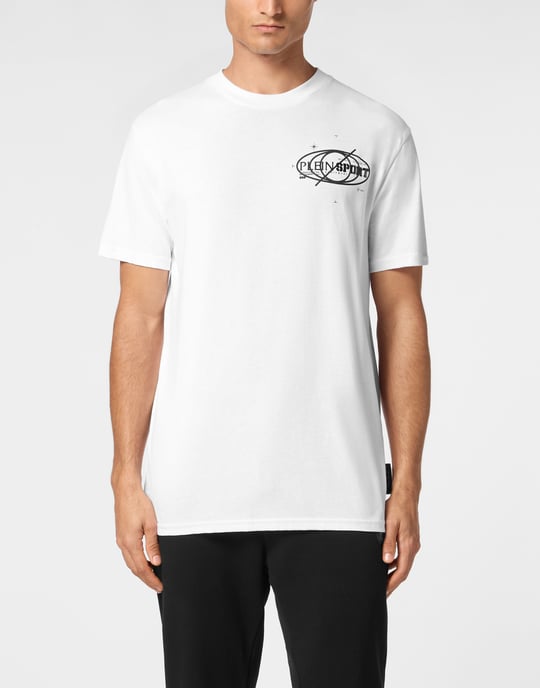 Plein Sport Cotton T-Shirt Round Neck Ss Logos - Image 2