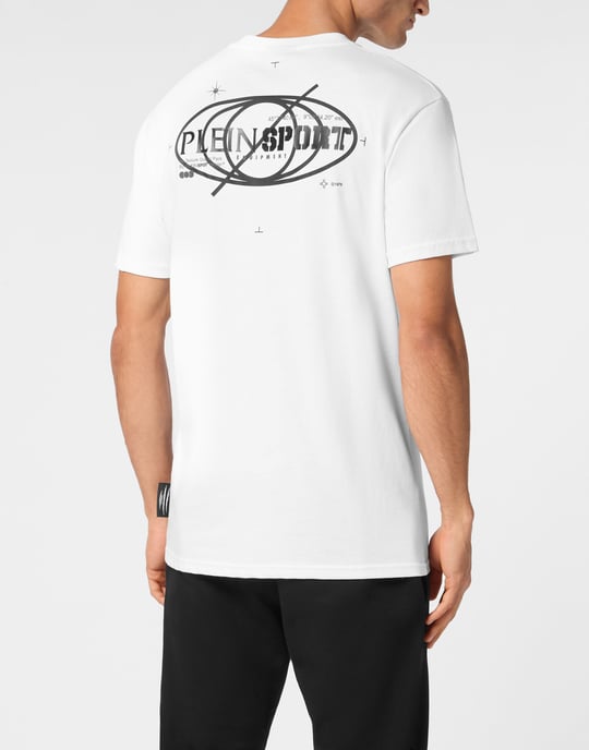 Plein Sport Cotton T-Shirt Round Neck Ss Logos - Image 3