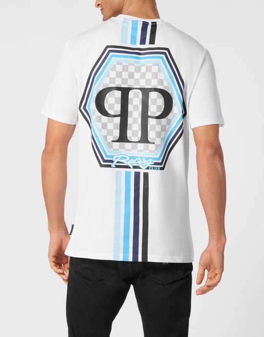T-Shirt Round Neck Ss Stripes Hexagon - Image 5