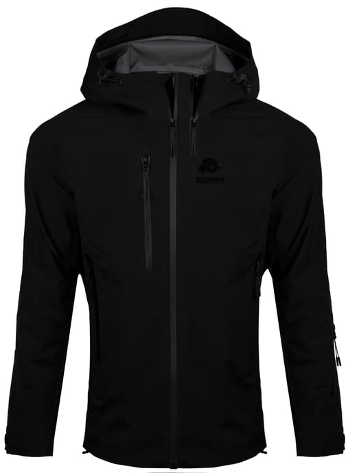 Dames Wandeljack 3-Laags Hardshell Zwart - Image 1