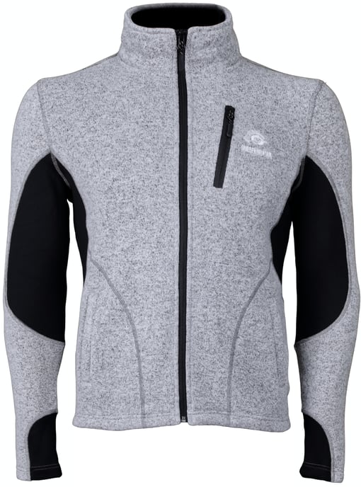 Dames Fusion Fleece Jacket Wandeljack Grijs - Image 1