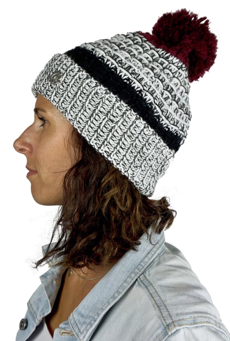 Unisex Wintermuts met Pompon en lichte Fleecevoering - Image 2