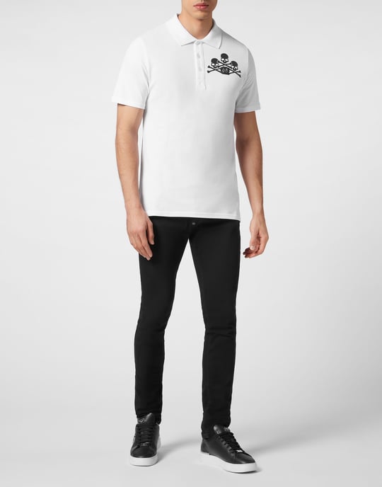 Poloshirt Skull - Image 4
