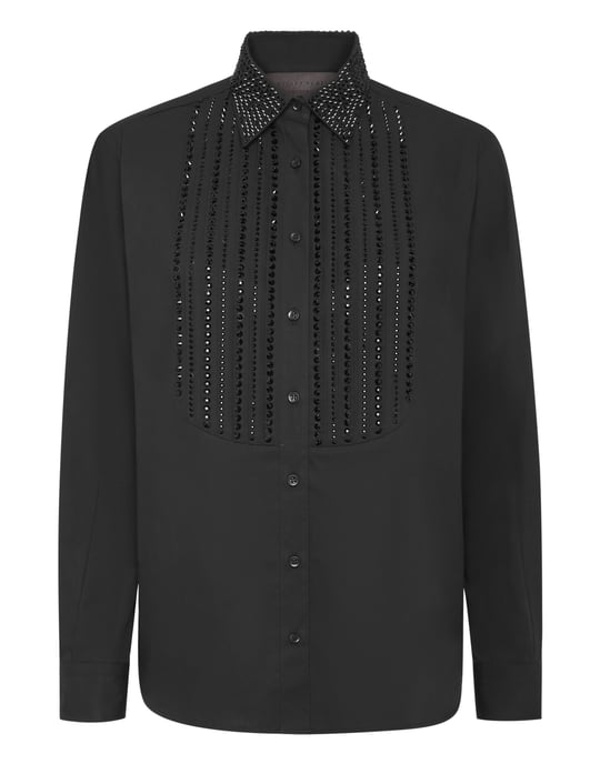 Plastron Strass Regular Shirt - Image 1