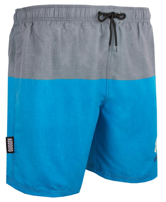 Zwemshort voor heren met patroonstrepen blauw - Image 6