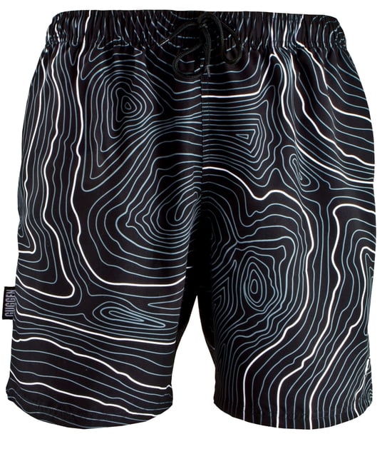 Zwembroek voor Heren, Strepen, Casual Boardshorts, Lijnenpatroon - Image 6