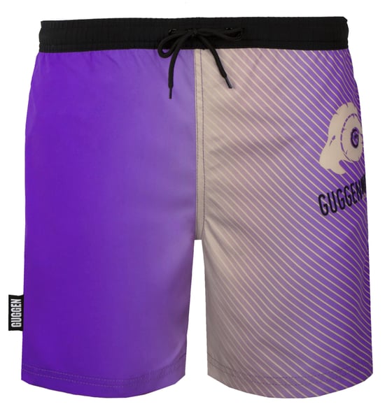 Zwemshort voor Heren met Patroonstrepen Paars - Image 5