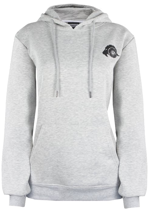 Dames Hoodie Fleece Hoodie Lange Mouw Grijs - Image 1