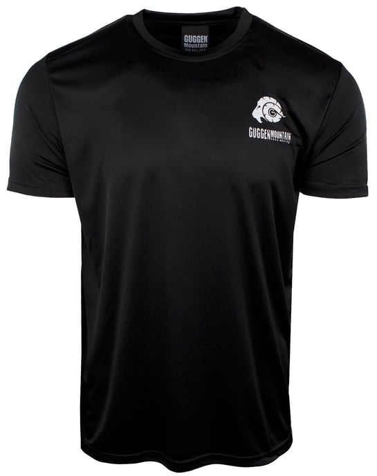 Heren Fitness Functioneel T-shirt Sport Outdoor Zwart - Image 1