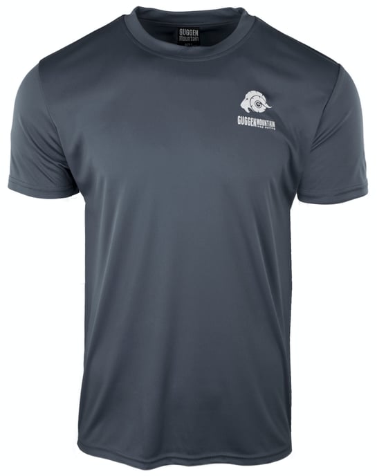 Heren Fitness Functioneel T-shirt met Logo Sport Outdoor Grijs - Image 2