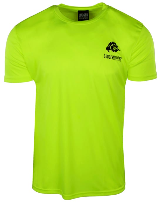 Heren Fitness Functioneel T-shirt Sport Outdoor Geel - Image 1