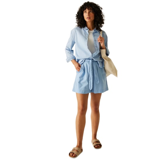 Regatta Dames/Dames Sabela II Korte Broek (Chambray Blauw) - Image 4