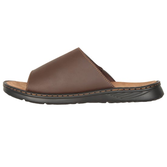 Mountain Warehouse Heren Comfort Leren Instap Sandalen (Bruin) - Image 3