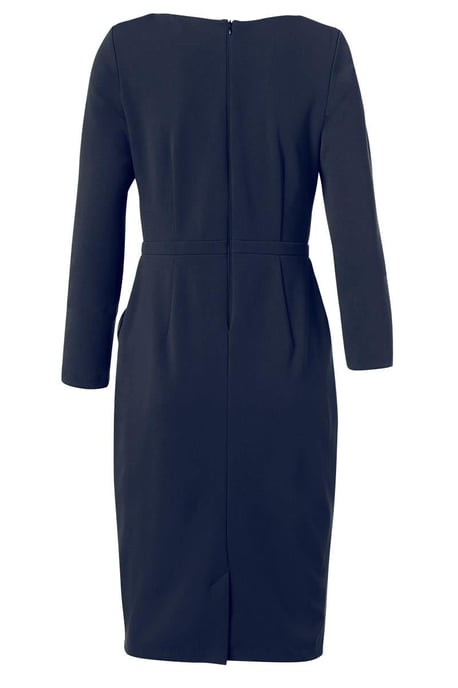 Novelle Jurk Navy - Image 4