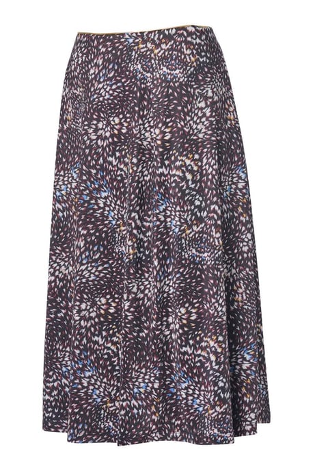 Lou Print Rok Bruin / Blauw - Image 3