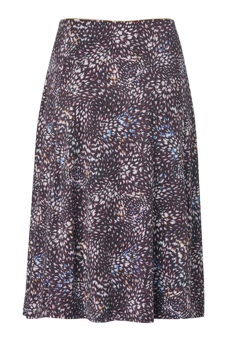 Lou Print Rok Bruin / Blauw - Image 4
