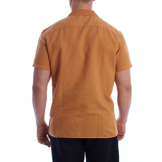 Heren Korte Mouwen Linnen Shirt HS24MCA14 - Image 3