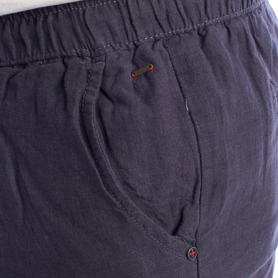 Heren Linnen Bermuda Shorts met Touwtjes HS24MBE09 - Image 3