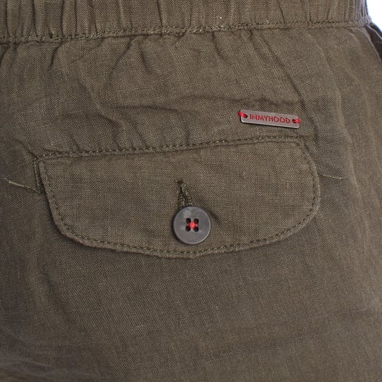 Heren Linnen Bermuda Shorts met Touwtjes HS24MBE09 - Image 4