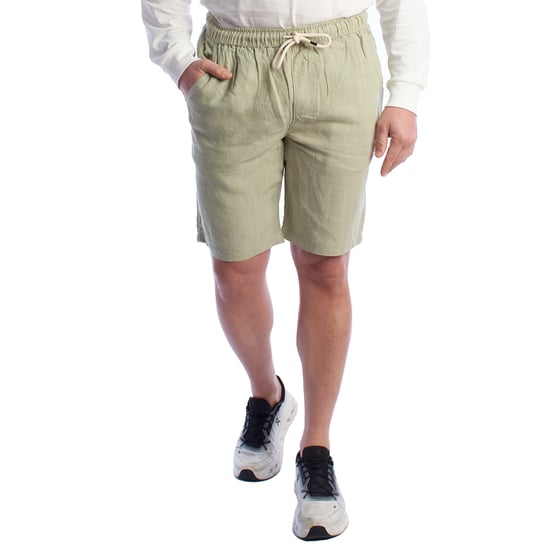 Heren Linnen Bermuda Shorts met Touwtjes HS24MBE09 - Image 1