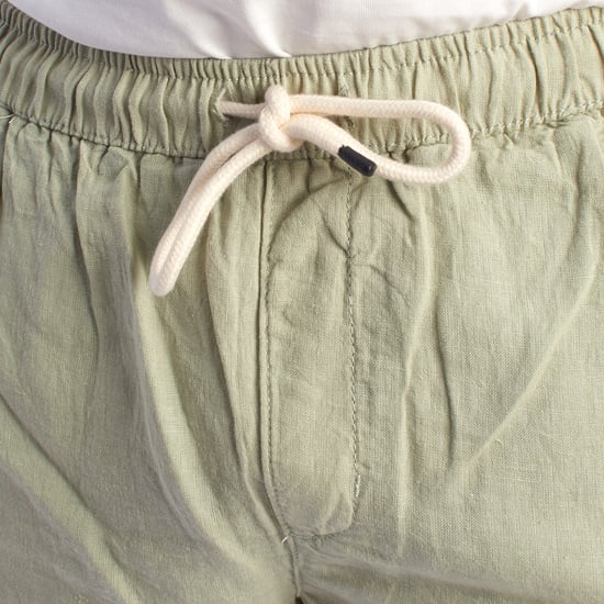 Heren Linnen Bermuda Shorts met Touwtjes HS24MBE09 - Image 2