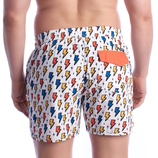 Heren Geprinte Zwemshorts HS24MSW06 - Image 3