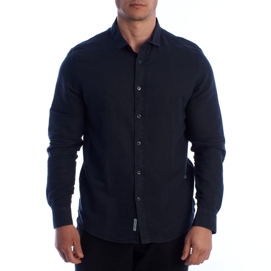 Heren Lange Mouwen Linnen Shirt HS24MCA01 - Image 1