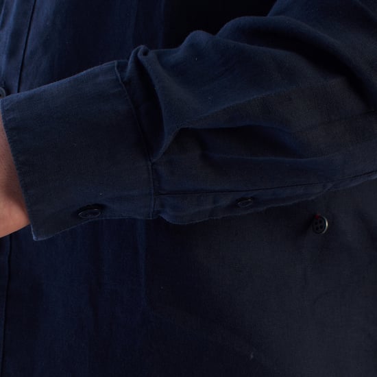 Heren Lange Mouwen Linnen Shirt HS24MCA01 - Image 2