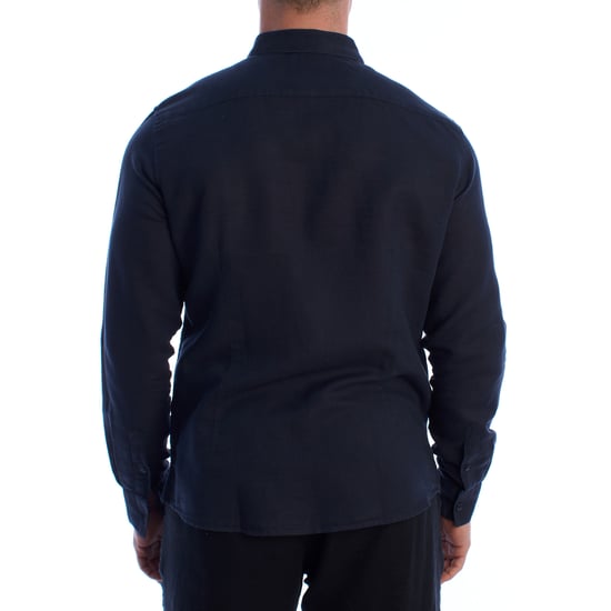 Heren Lange Mouwen Linnen Shirt HS24MCA01 - Image 3