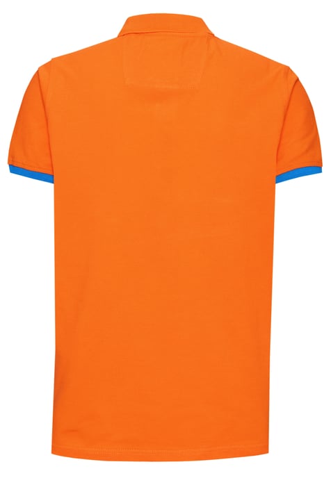 Contrast Polo Piqué Shirt Normale Pasvorm - Image 2