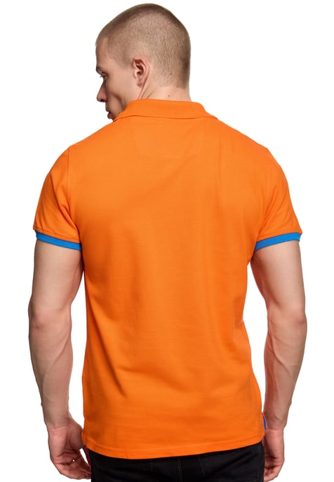Contrast Polo Piqué Shirt Normale Pasvorm - Image 6