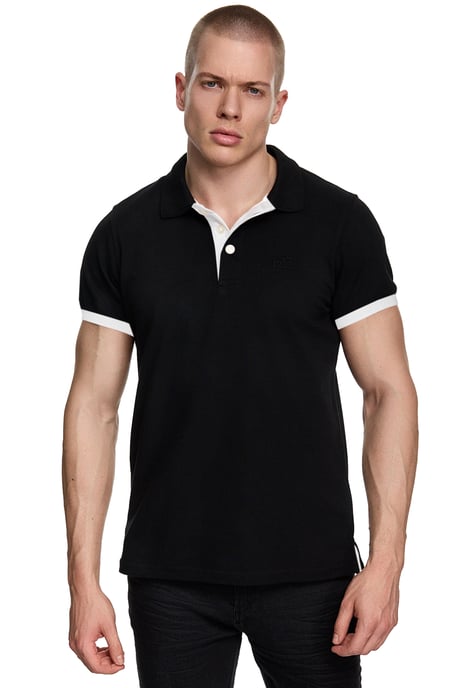 Contrast Polo Piqué Shirt Normale Pasvorm - Image 5