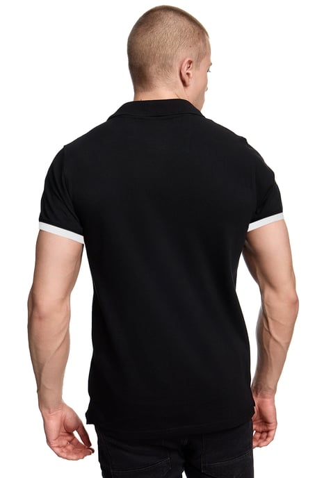 Contrast Polo Piqué Shirt Normale Pasvorm - Image 6