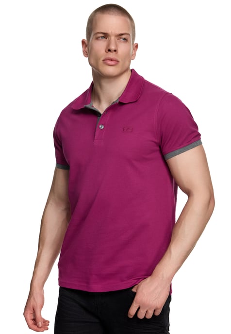 Contrast Polo Piqué Shirt Normale Pasvorm - Image 4